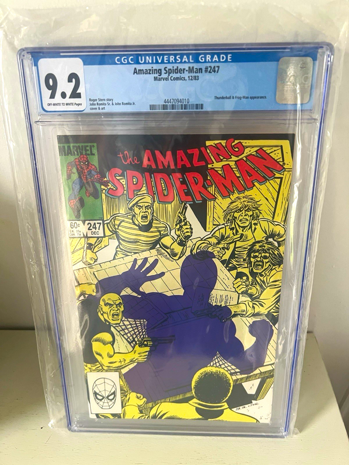Marvel Amazing Spider-Man #247 (1983) CGC 9.2 Marvel Amazing Spider-Man #247 (1983) CGC 9.2