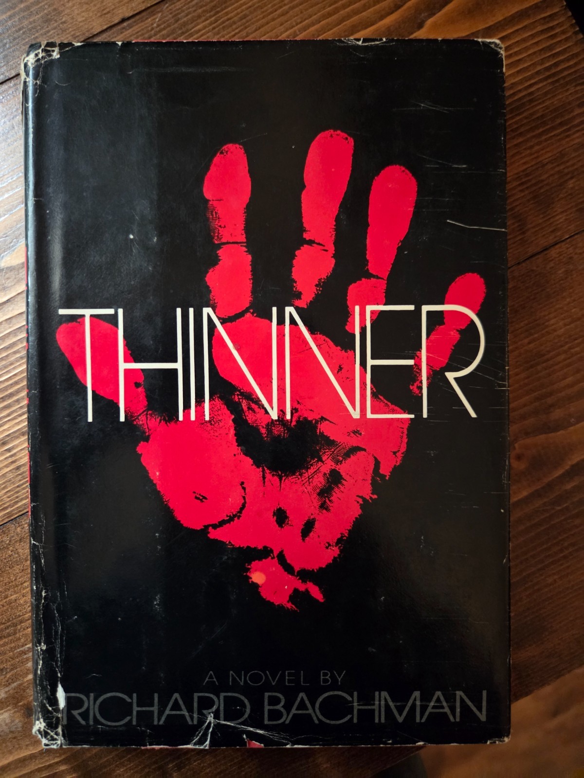 Thinner Richard Bachman (Stephen King) Book Club Edition