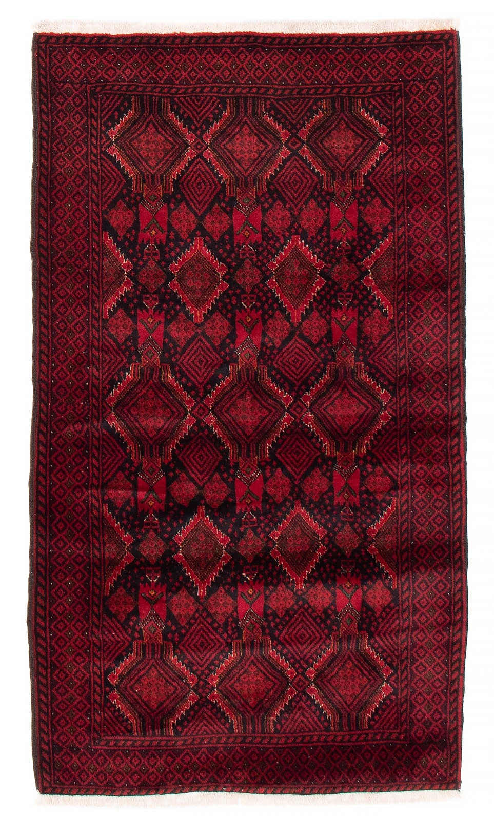 Vintage Hand-Knotted Area Rug 3\'5\