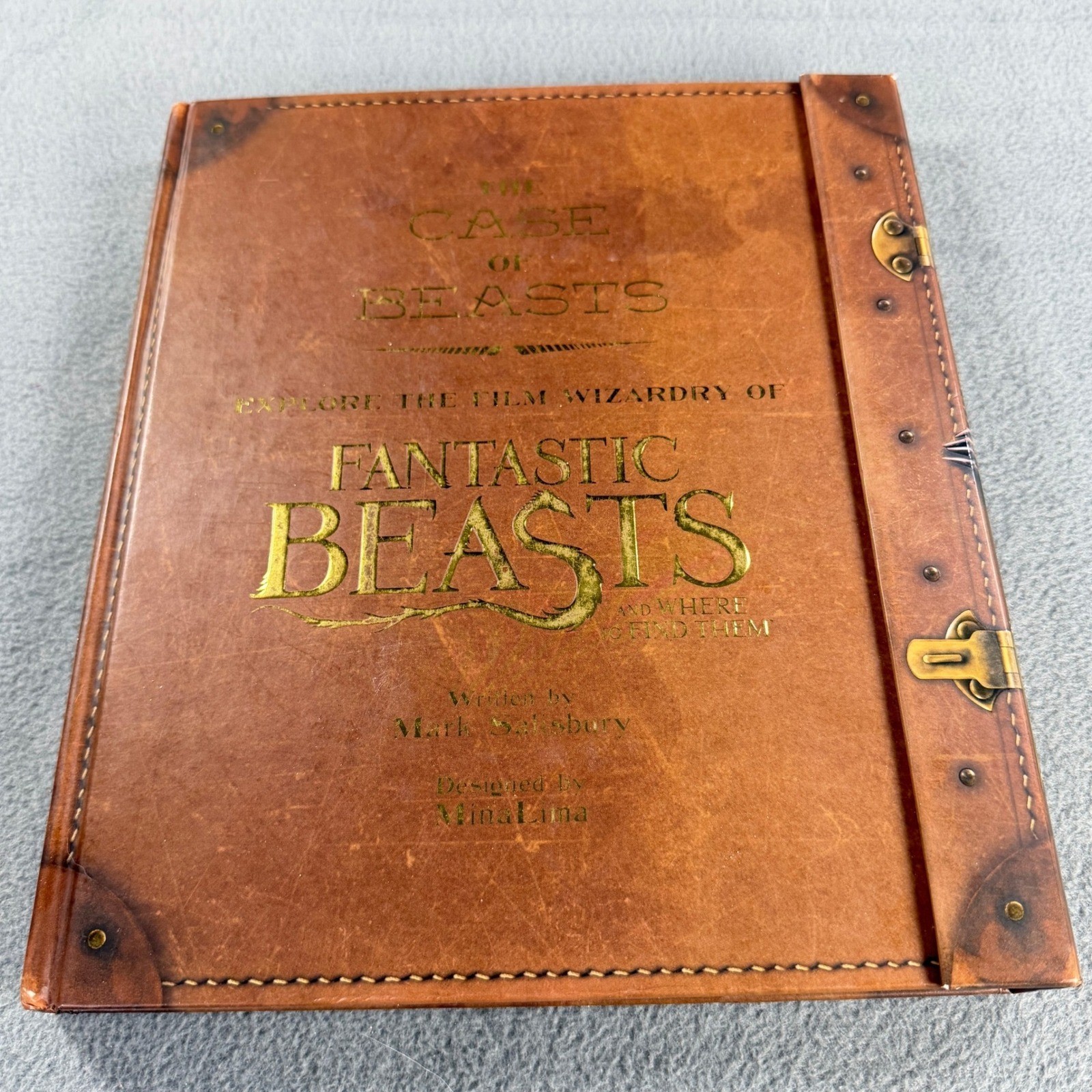The Case of Beasts Fantastic Beasts and Where to Find Them Hardcover Book