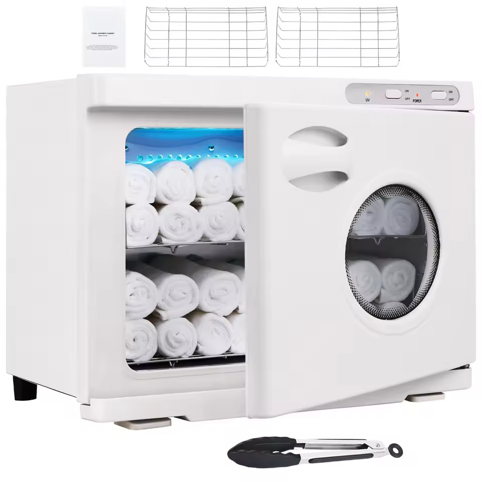 23L UV Sterilizer Hot Towel Warmer Cabinet Facial CareBeauty Spa Salon Equipment