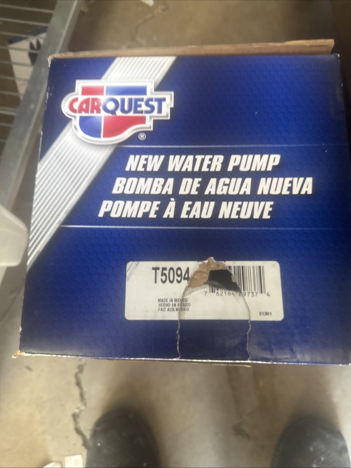Carquest Engine Water Pump T5094