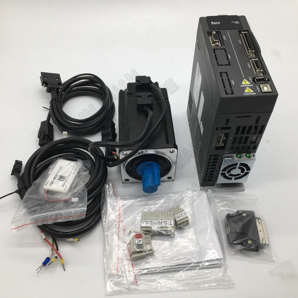 Delta 750W 2.39Nm 3000rpm 80MM ASD-A2-0721-L ECMA-C10807RS AC Servo Motor Drive Delta 750W 2.39Nm 3000rpm 80MM ASD-A2-0721-L ECMA-C10807RS AC Servo Motor Drive
