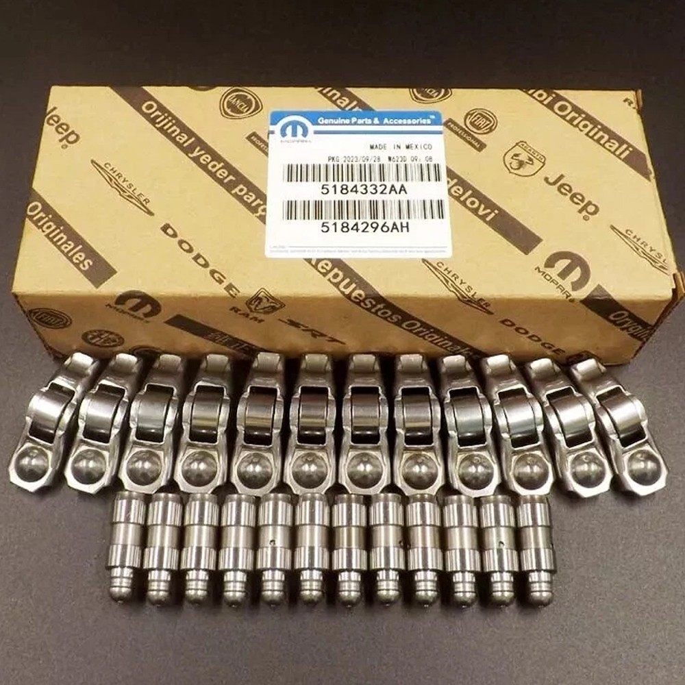 (24) Mopar 12Pcs Arms 5184296AH&12Pcs Lifters 5184332AA for 11-19 Chrysler Dodge