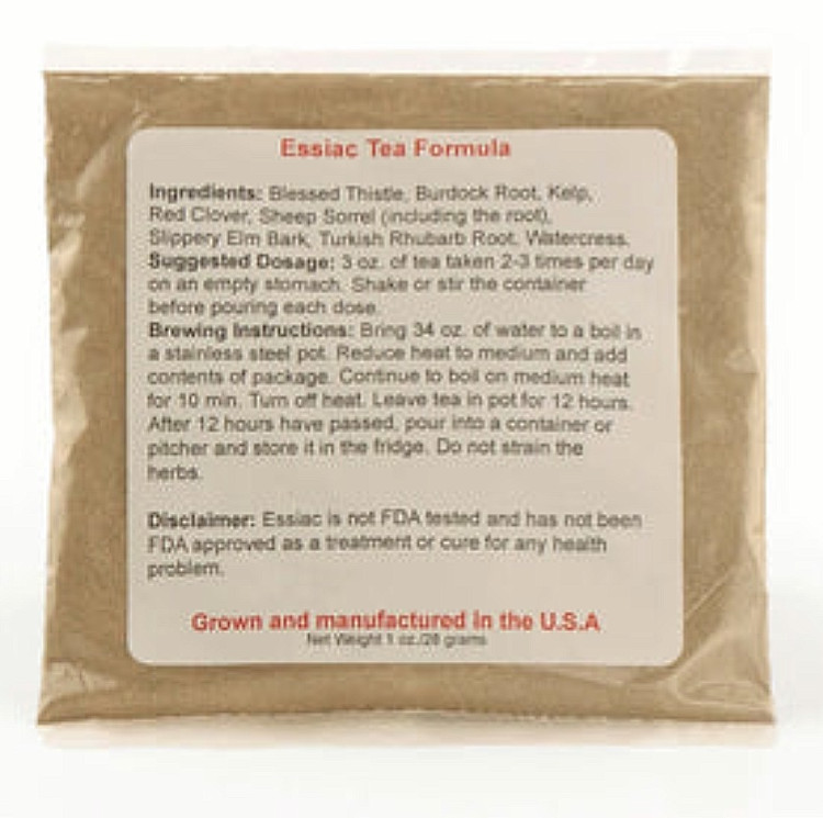 THE Authentic ULTIMATE ESSIAC TEA - 8 Herb Formula Highest Quality  1 oz