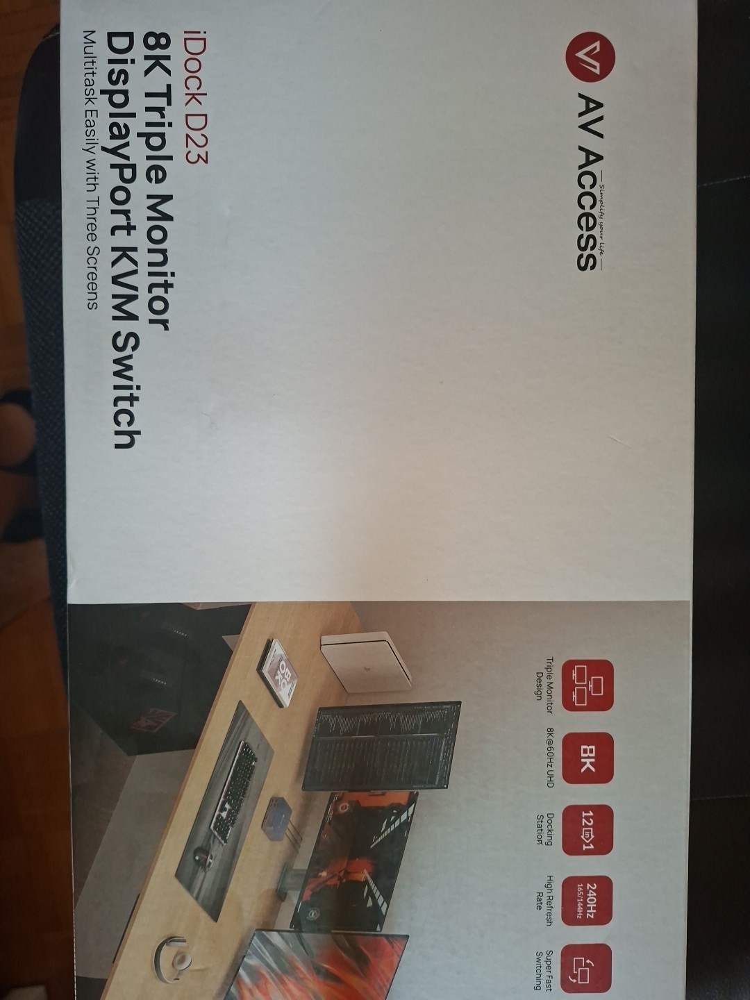 AV Access 8K Triple Monitor 