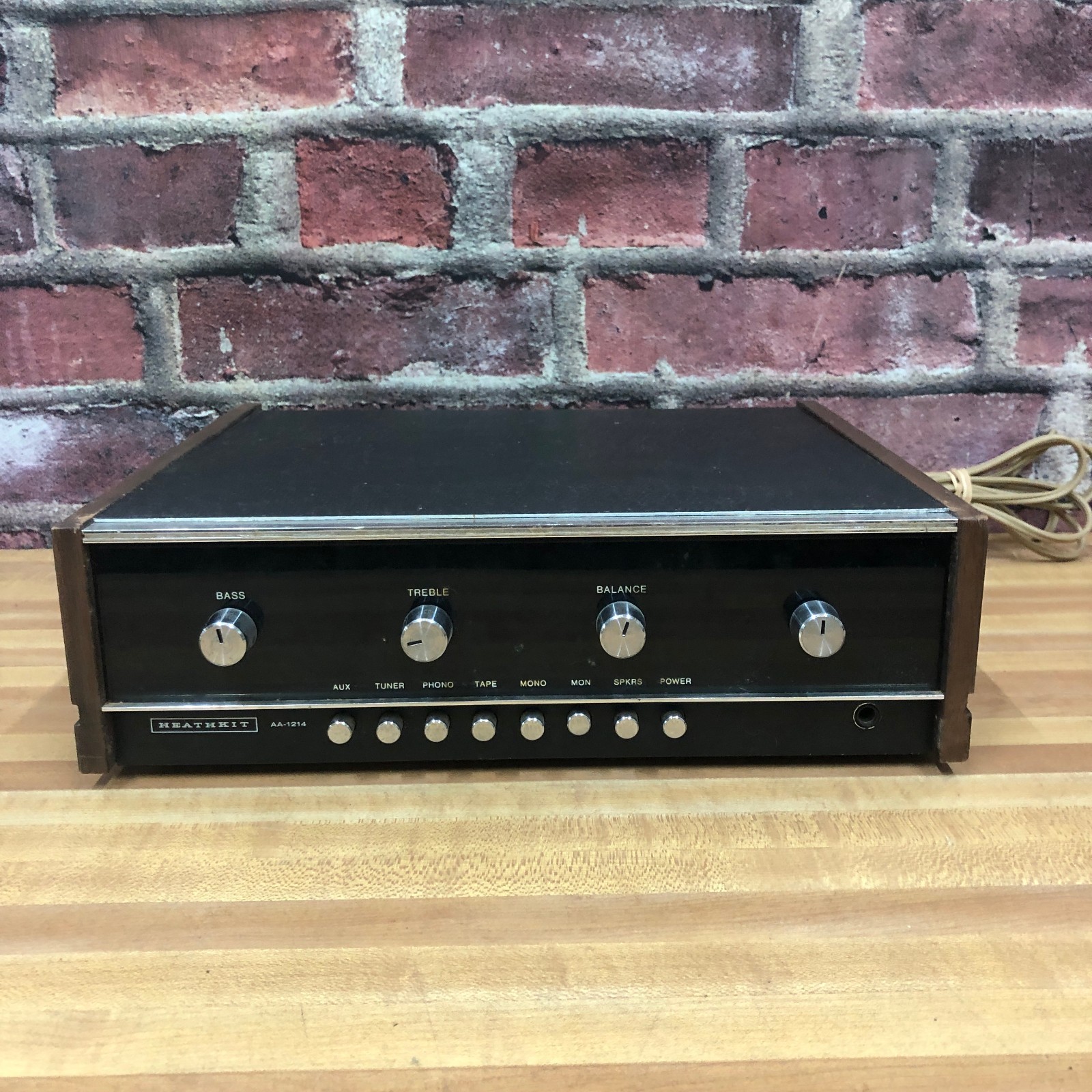 Vintage Heathkit model AA-1214 Stereo Integrated Amplifier Fully Tested, 2x 20W
