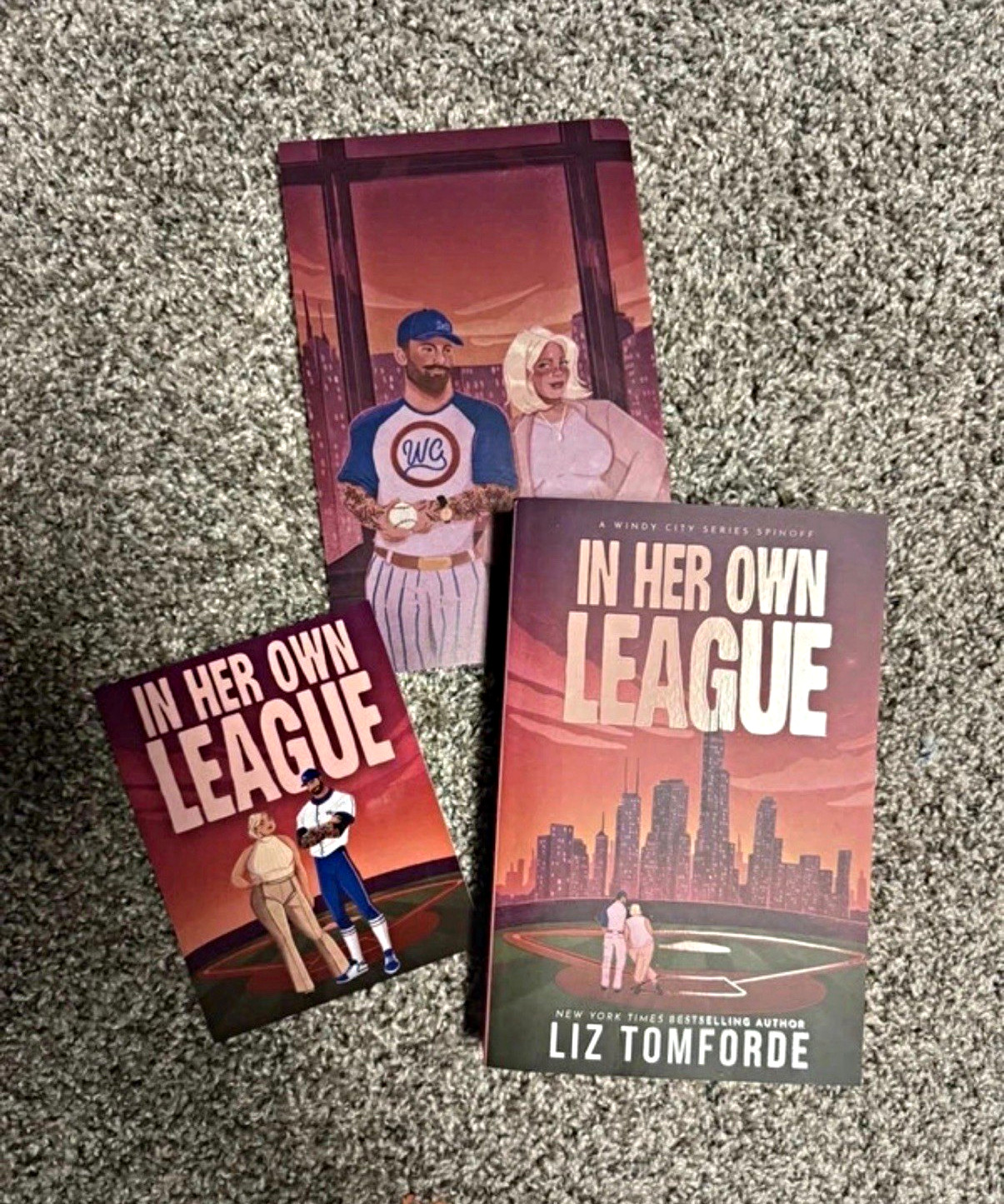 In Her Own League - Signed by Liz Tomforde Windy City Series Paperback Baseball In Her Own League - Signed by Liz Tomforde Windy City Series Paperback Baseball