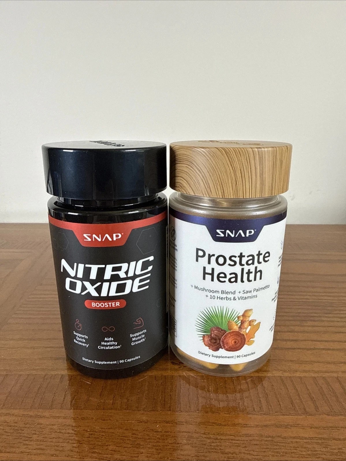 Snap Supplements -Nitric Oxide Booster90ct +Prostate Health Bundle -- Snap Supplements -Nitric Oxide Booster90ct +Prostate Health Bundle --