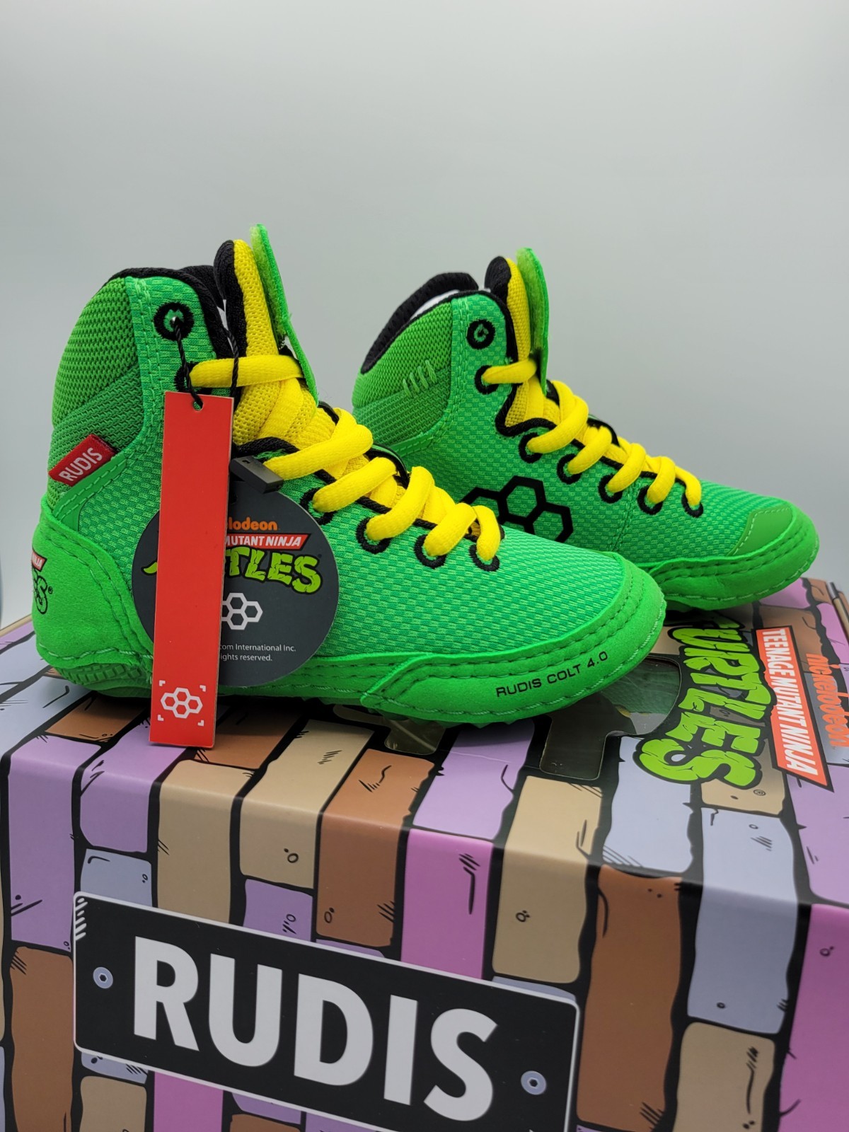 10Y Nickelodeon Teenage Mutant Ninja Turtles Colt 4.0 Rudis Wrestling USA NEW 10Y Nickelodeon Teenage Mutant Ninja Turtles Colt 4.0 Rudis Wrestling USA NEW