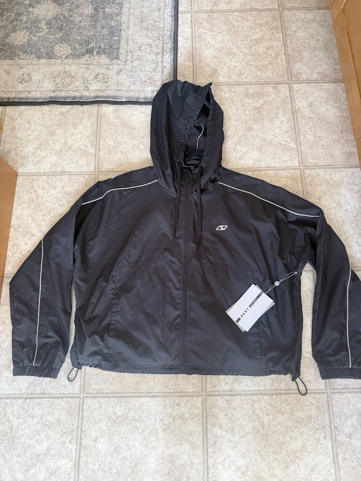 DKNY Large Windbreaker