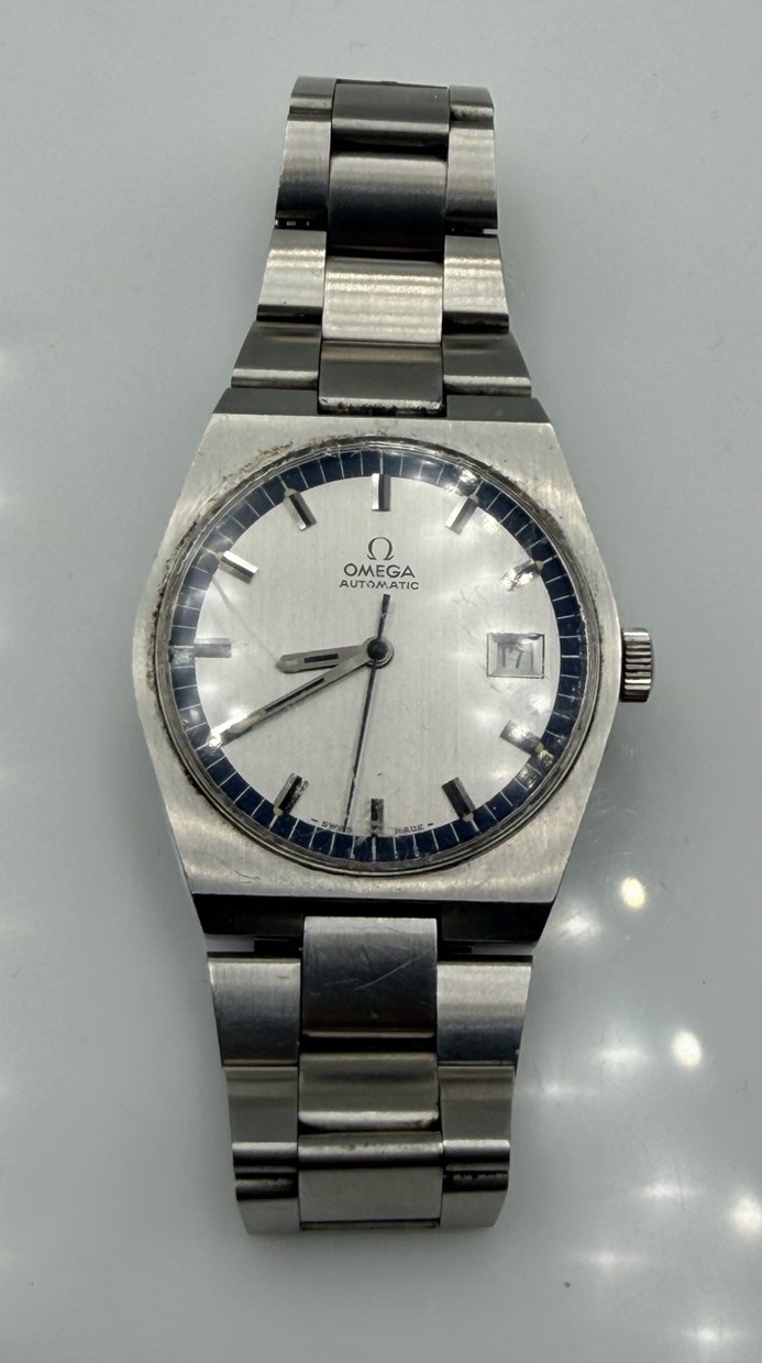 Omega Vintage 1971 Stainless Steel Automatic 166.099 Men's Watch