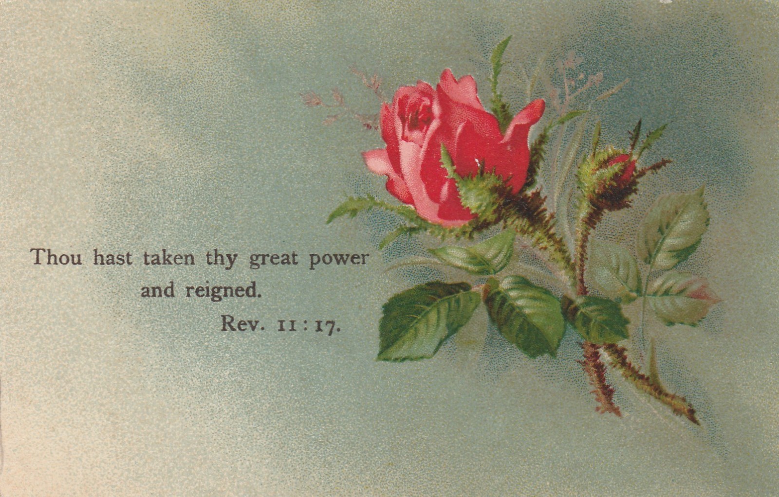 Vintage 1900s Religious Greetings Postcard A 5919