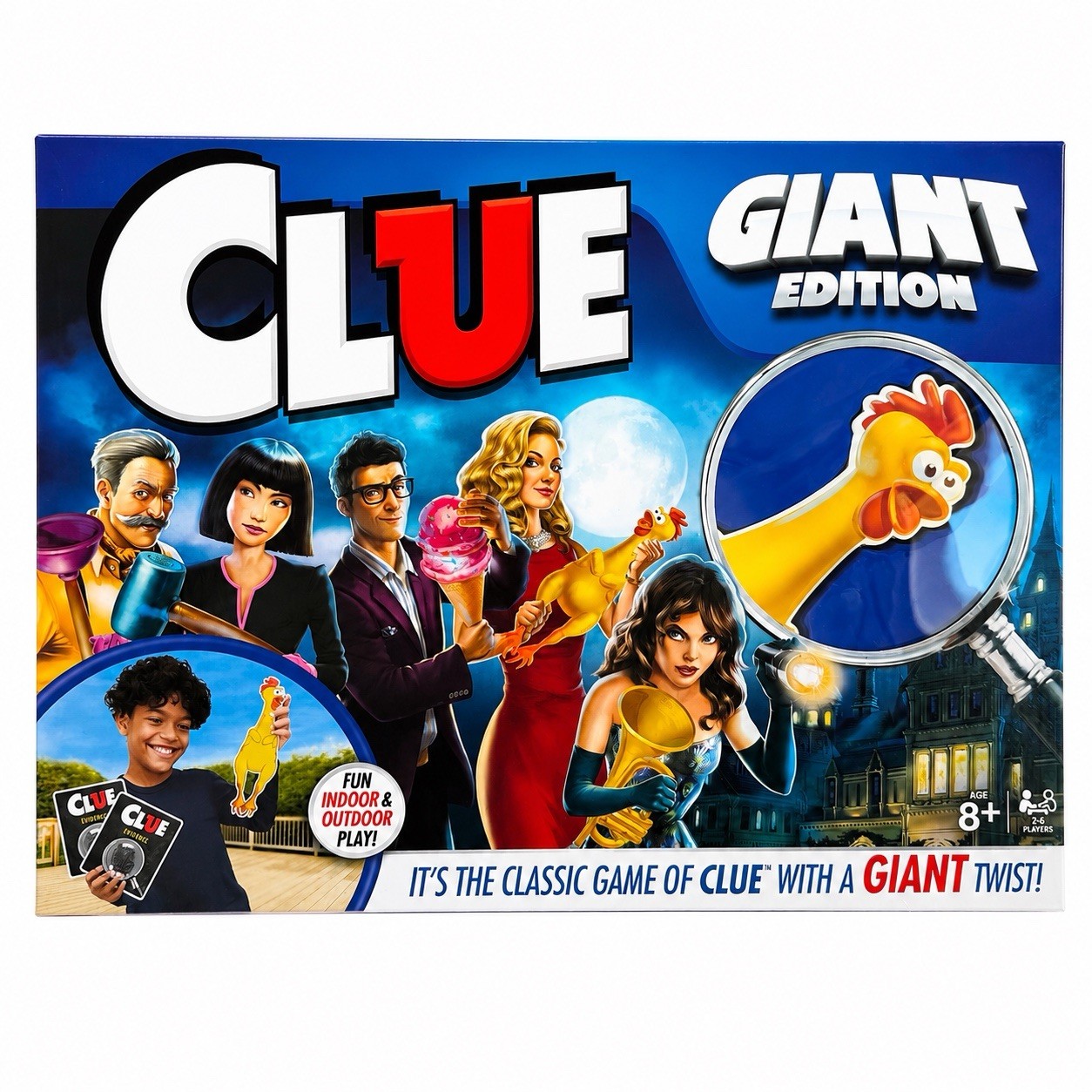Giant Clue Classic Mystery Party Retro Board Game Board Game New Giant Clue Classic Mystery Party Retro Board Game Board Game New