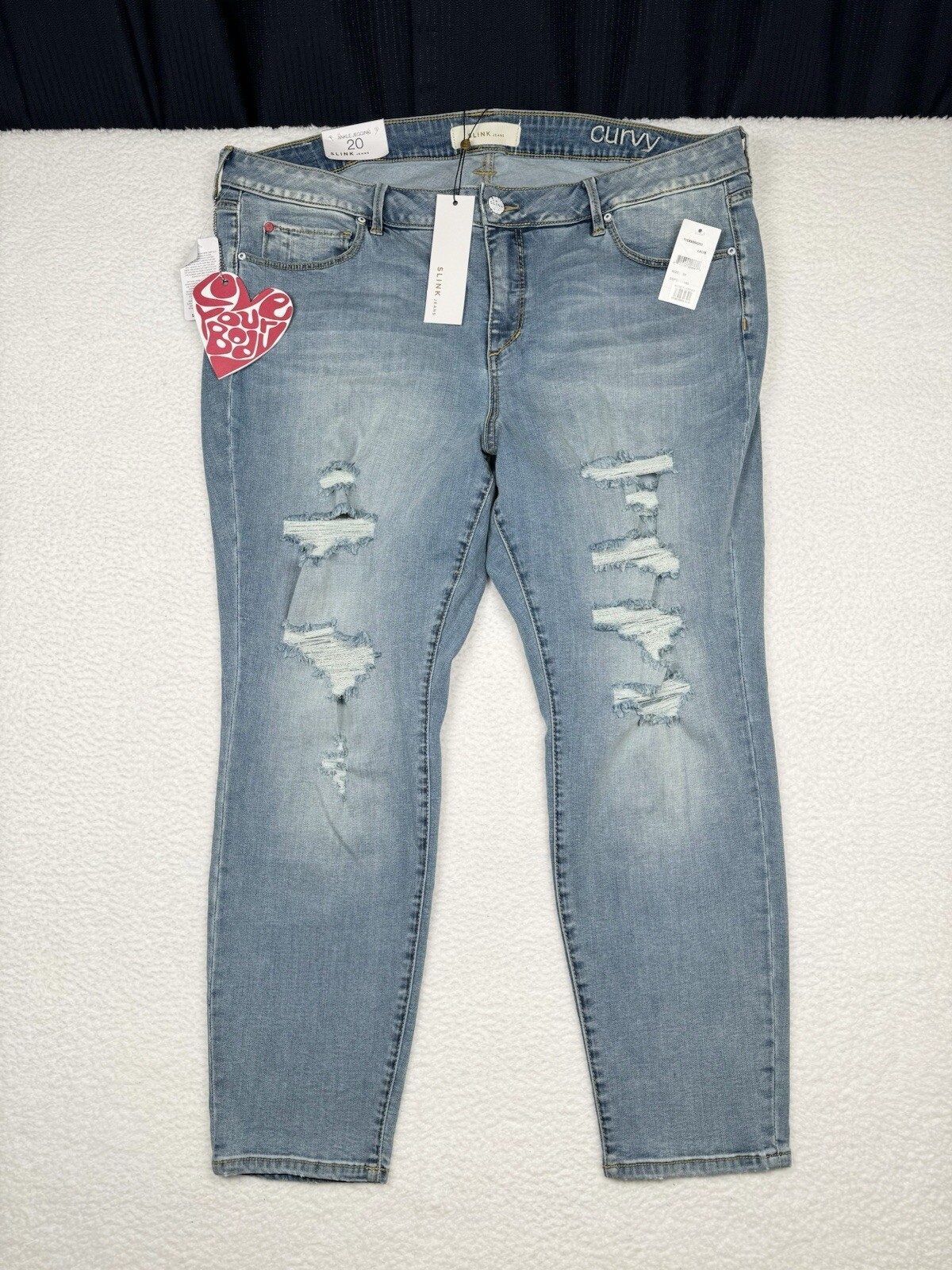 New - Slink Jeans - Curvy Ankle Jegging - Women\'s 20 - Read** New - Slink Jeans - Curvy Ankle Jegging - Women\'s 20 - Read**