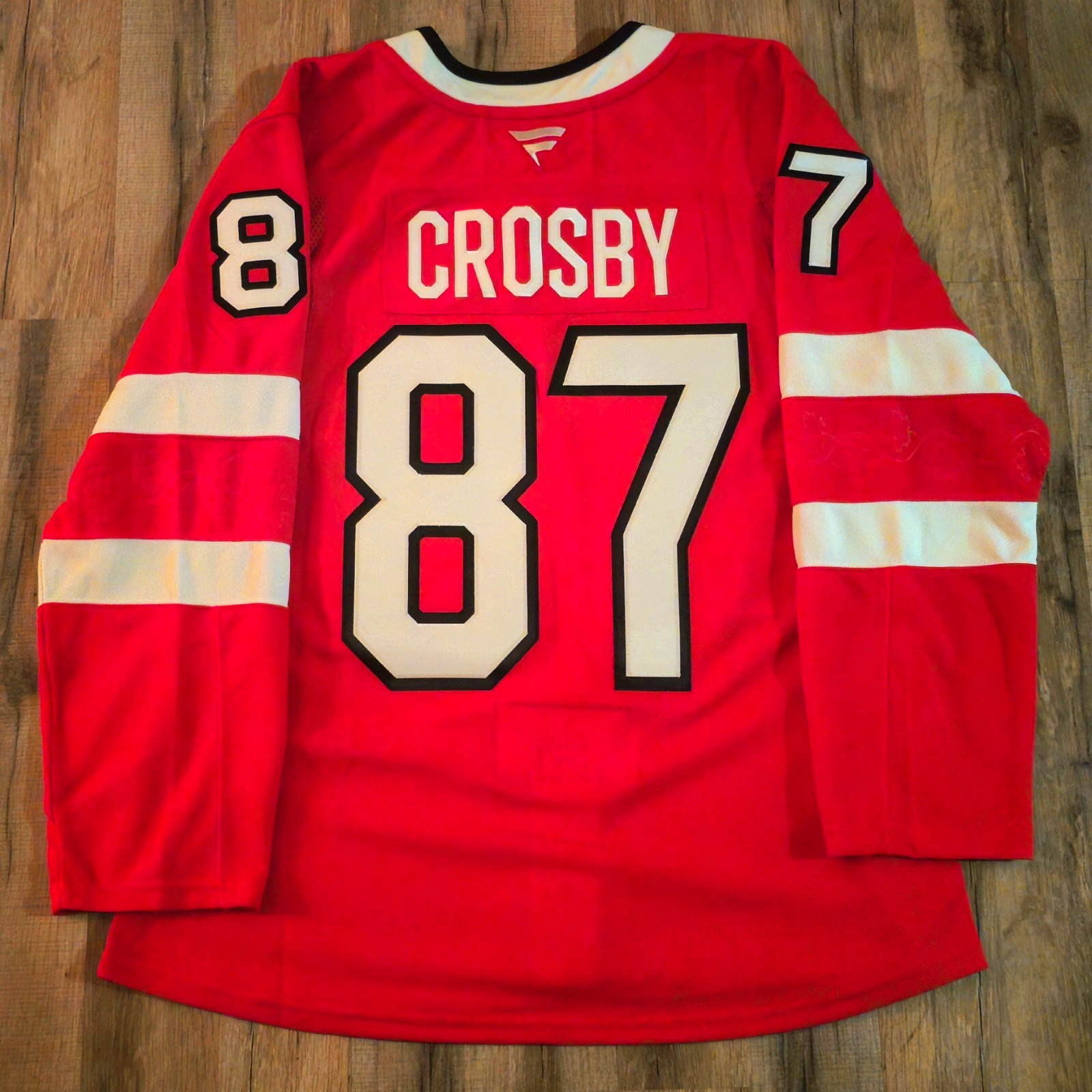 SIDNEY CROSBY Team Canada 4 Nations Faceoff Fanatics NHL Jersey Size 50 New Mens