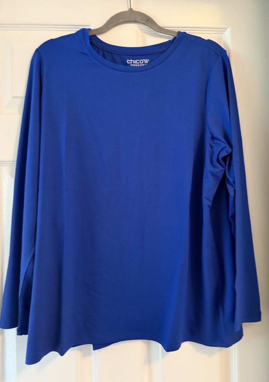 NWT CHICO’S Touch Of Cool Layering Tee Basic Knit-Size 3 (XL)