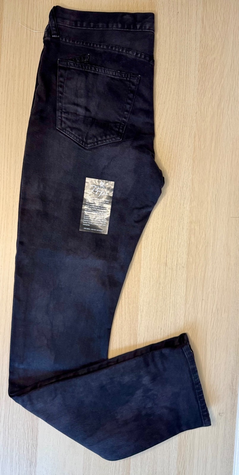 $268 Prps  Mustang Relax Fit Zip Flare Black Men\'s Size 30 Made in USA NWT