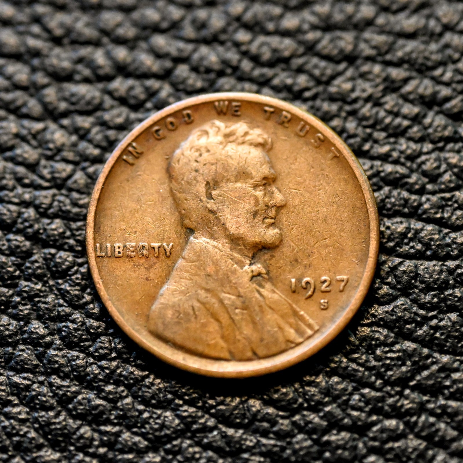 1927-S Lincoln Wheat Cent ~ FINE (F / FN) Condition ~ COMBINED SHIPPING