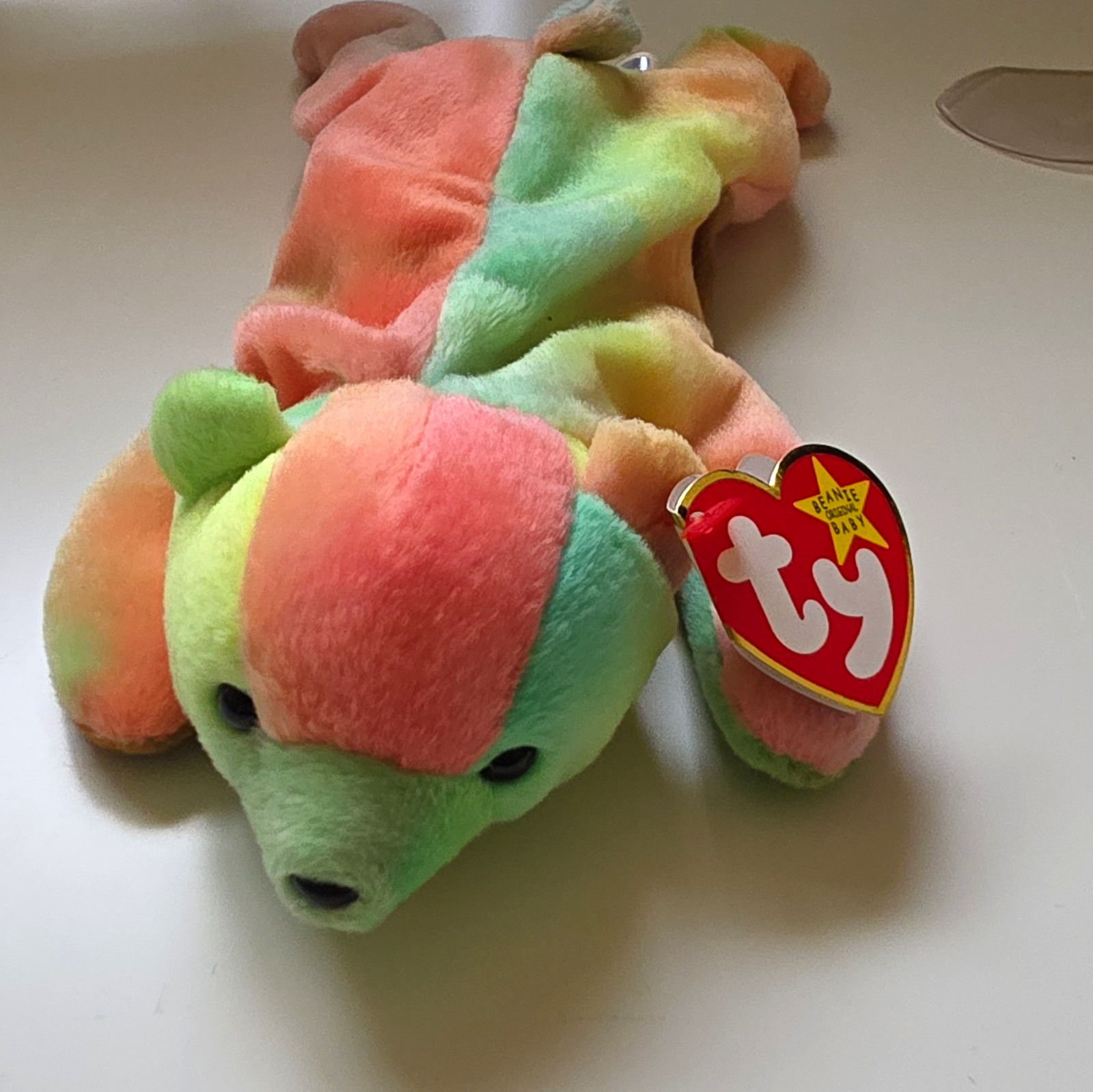 Ty Beanie Babies-Original Sammy Bear Plush Vintage 1999 Ages 3+ 4-7 Years
