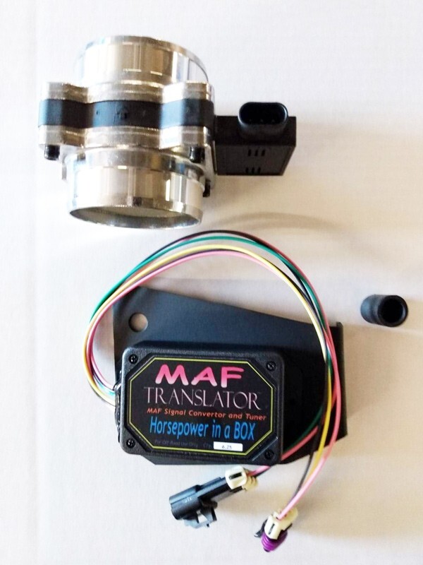 86-87 Turbo Buick MAF Translator, Bracket and LT1 3.0 Sensor Combo