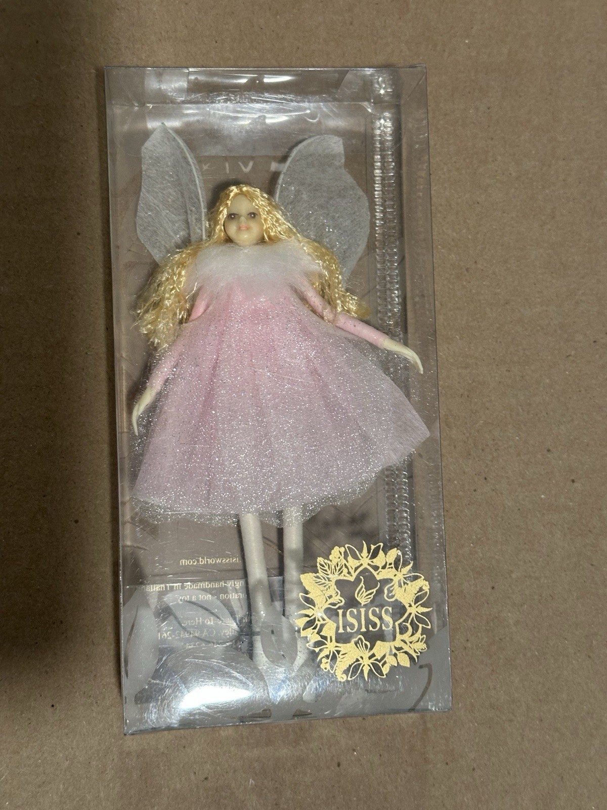 Tassie Fairy, 4” Handmade Fairy. #WF205