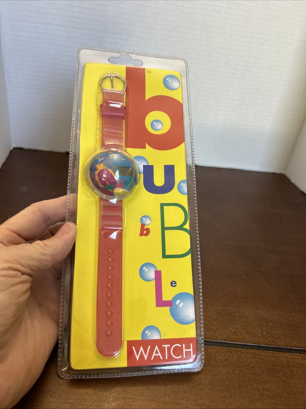 Vintage 1990’s Fish Sea Floater Bubble Watch In Original Package Untested Vintage 1990’s Fish Sea Floater Bubble Watch In Original Package Untested