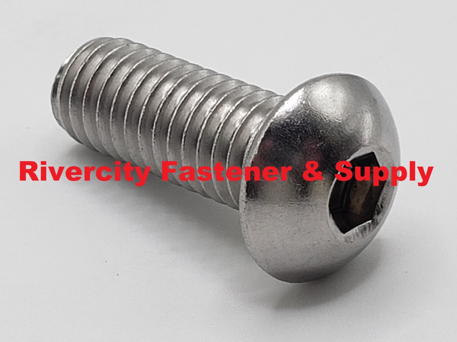 3/8-16x1 Stainless Button Allen Head Bolts 3/8x16 x 1 Screws 3/8x16 x 1\