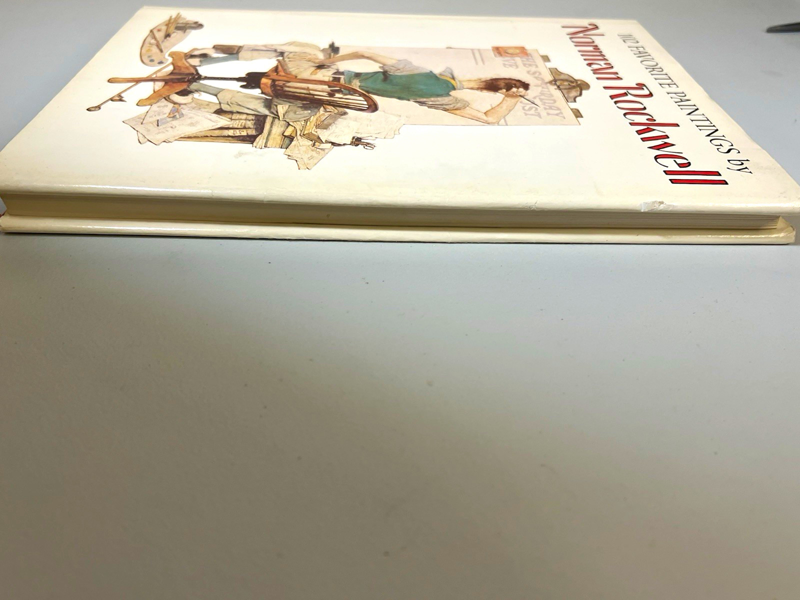 102 Favorite Paintings by Norman Rockwell Hardcover Illustrated Crown Art Book