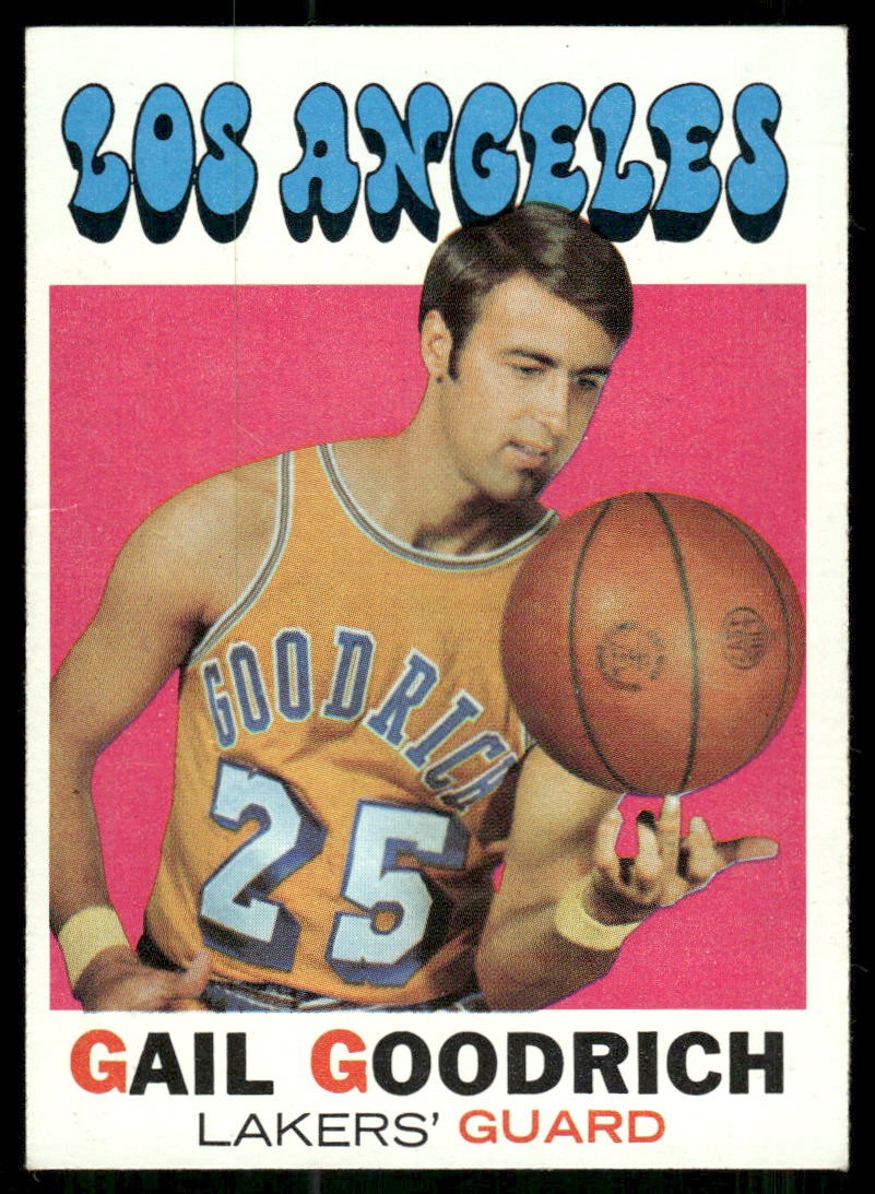 1971-72 Topps #121 Gail Goodrich 1971-72 Topps #121 Gail Goodrich