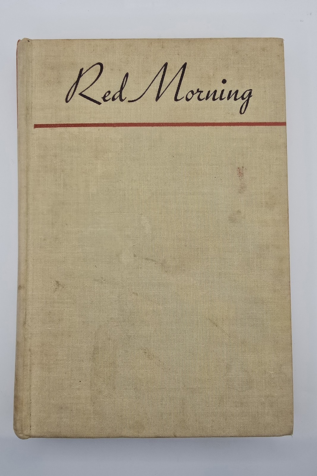 Red Morning by Ruby Frazier Frey VTG Book