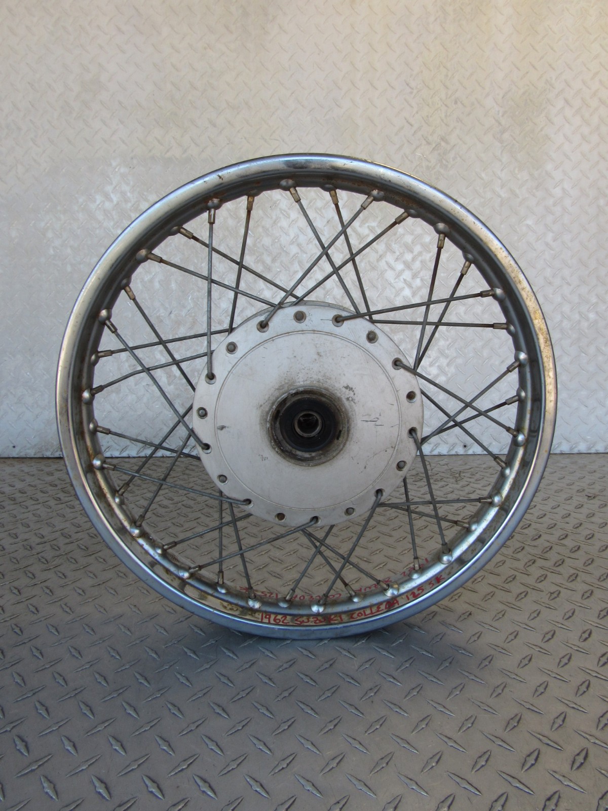 1962 62 SUZUKI COLLEDA 125SK 125 SK FRONT RIM
