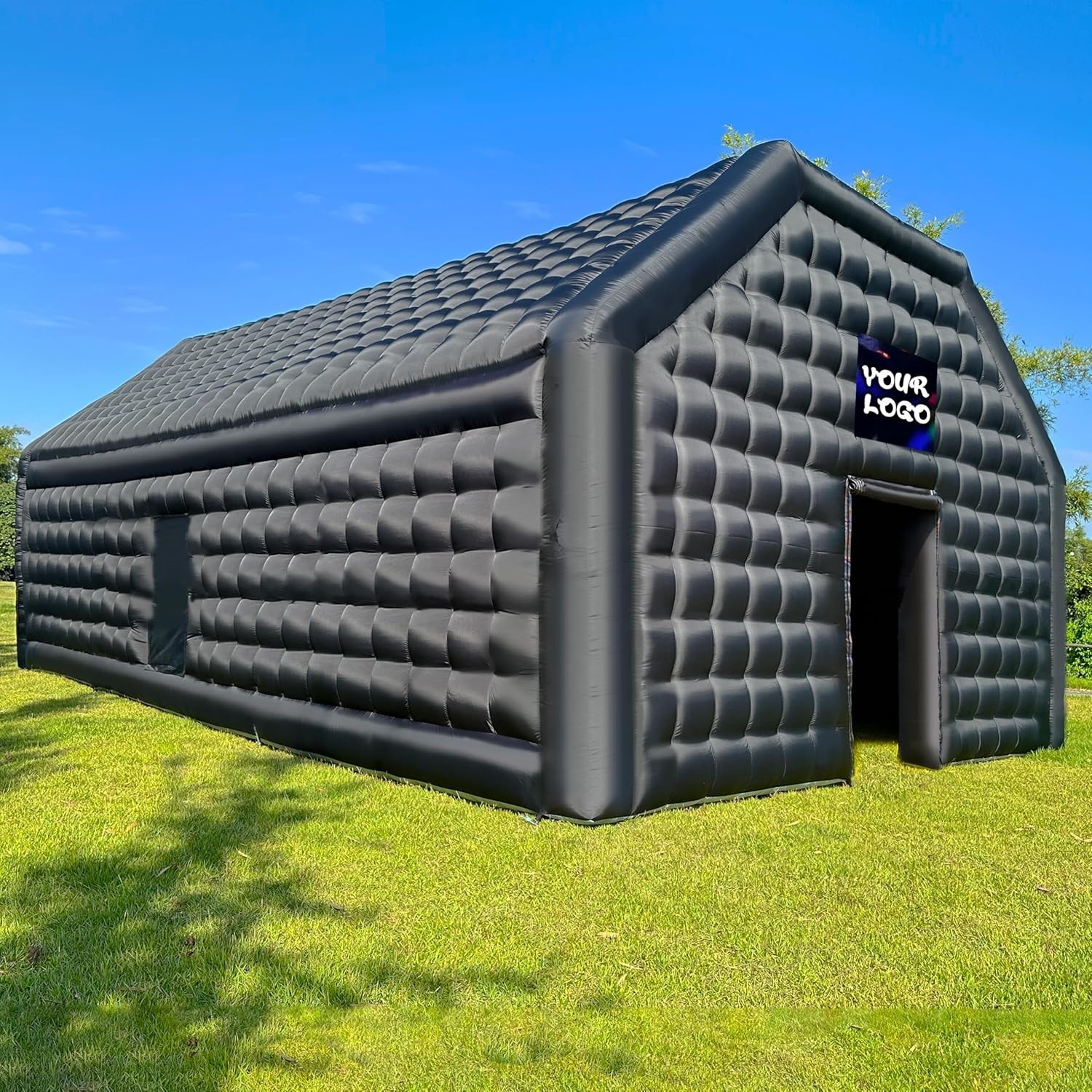 Share Sewinfla 30x20ft Inflatable Nightclub Tent Black Party DJ Gazebo w/ 2 Blow Share Sewinfla 30x20ft Inflatable Nightclub Tent Black Party DJ Gazebo w/ 2 Blow