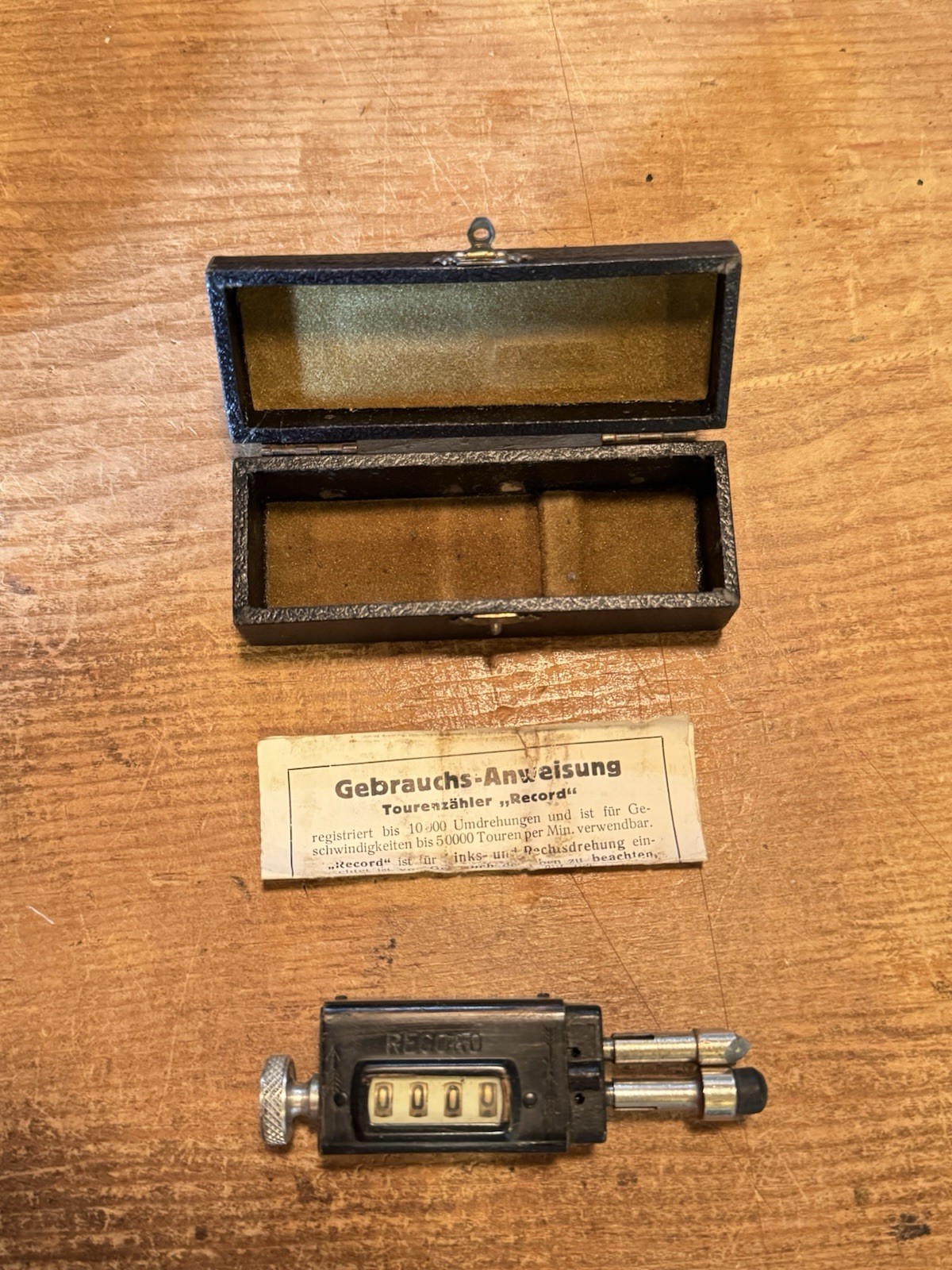 VINTAGE German Revolution Counter VINTAGE German Revolution Counter