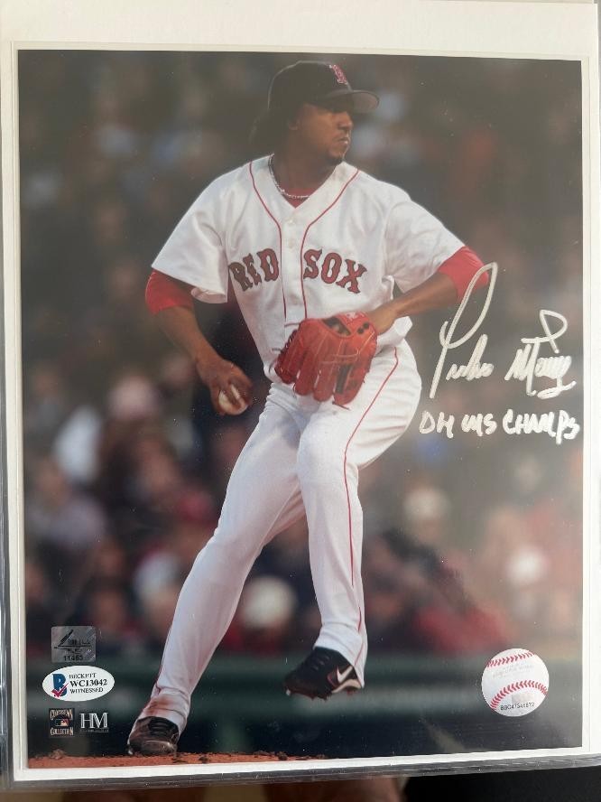 PEDRO MARTINEZ Signed 8x10 Photo 