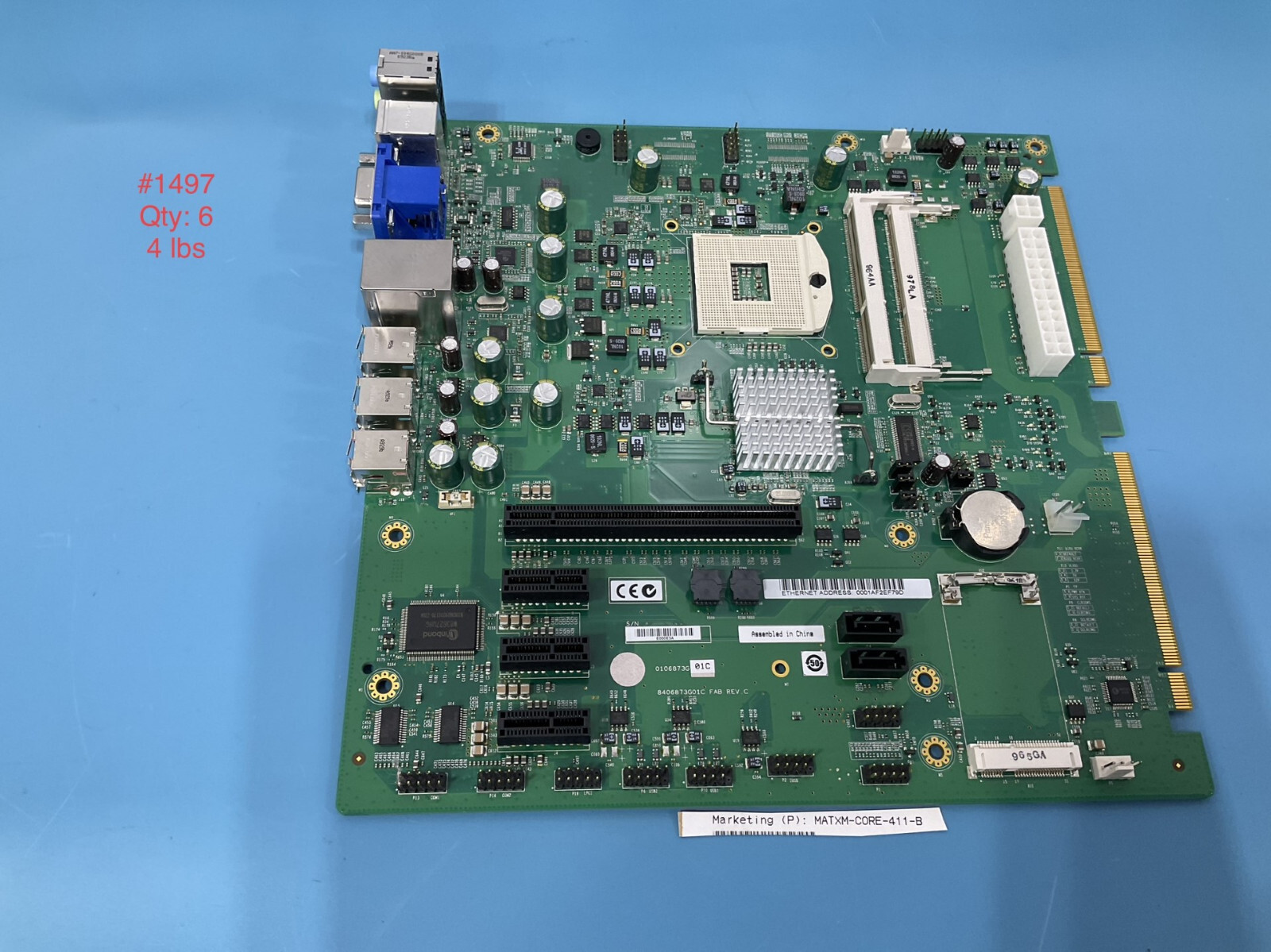 Emerson,  Artesyn Embedded Power, MOTHER BOARD , MATXM-CORE-411-B ,  NEW