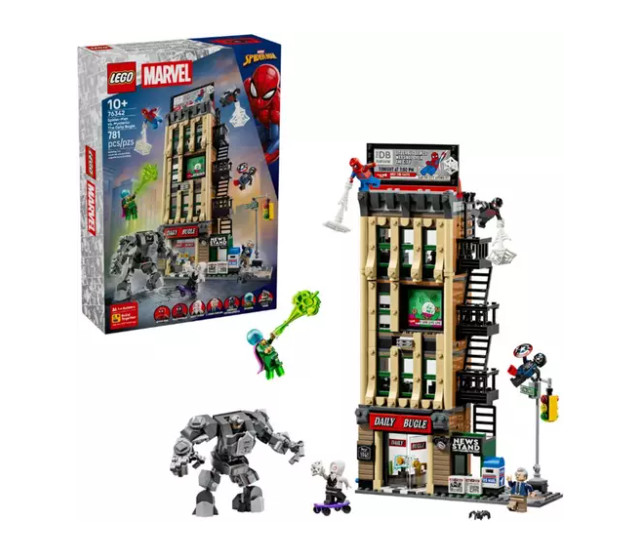 LEGO Marvel Spider-Man vs. Mysterio The Daily Bugle 76342 Building Set NEW LEGO Marvel Spider-Man vs. Mysterio The Daily Bugle 76342 Building Set NEW