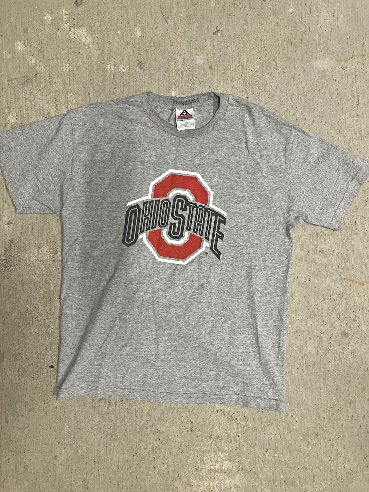 Vintage 2000s Ohio State Buckeyes T Shirt Mens Large AAA Alstyle Gray NCAA Graph Vintage 2000s Ohio State Buckeyes T Shirt Mens Large AAA Alstyle Gray NCAA Graph