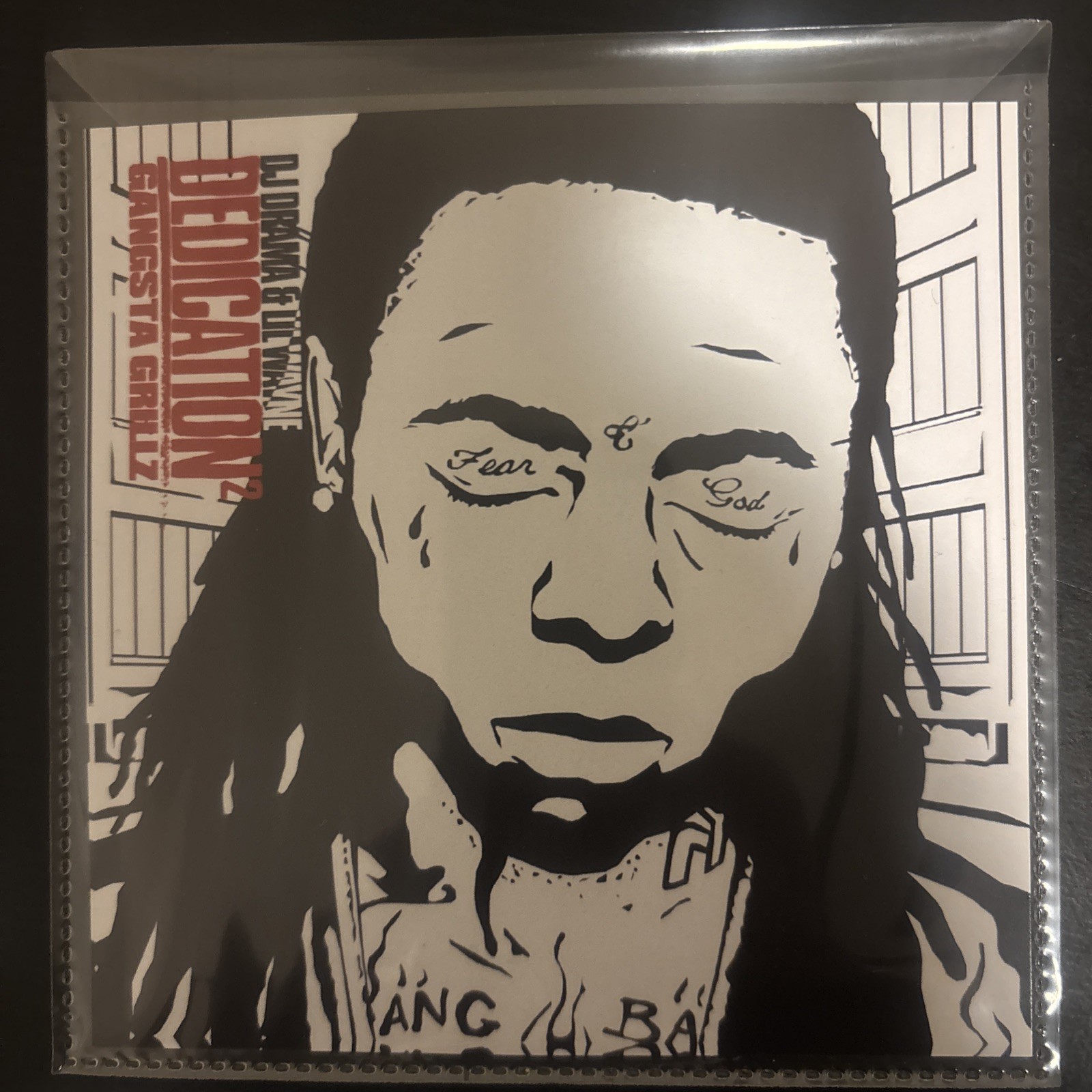 DJ Drama Lil Wayne The Dedication 2 Gangsta Grillz Promo Mixtape CD