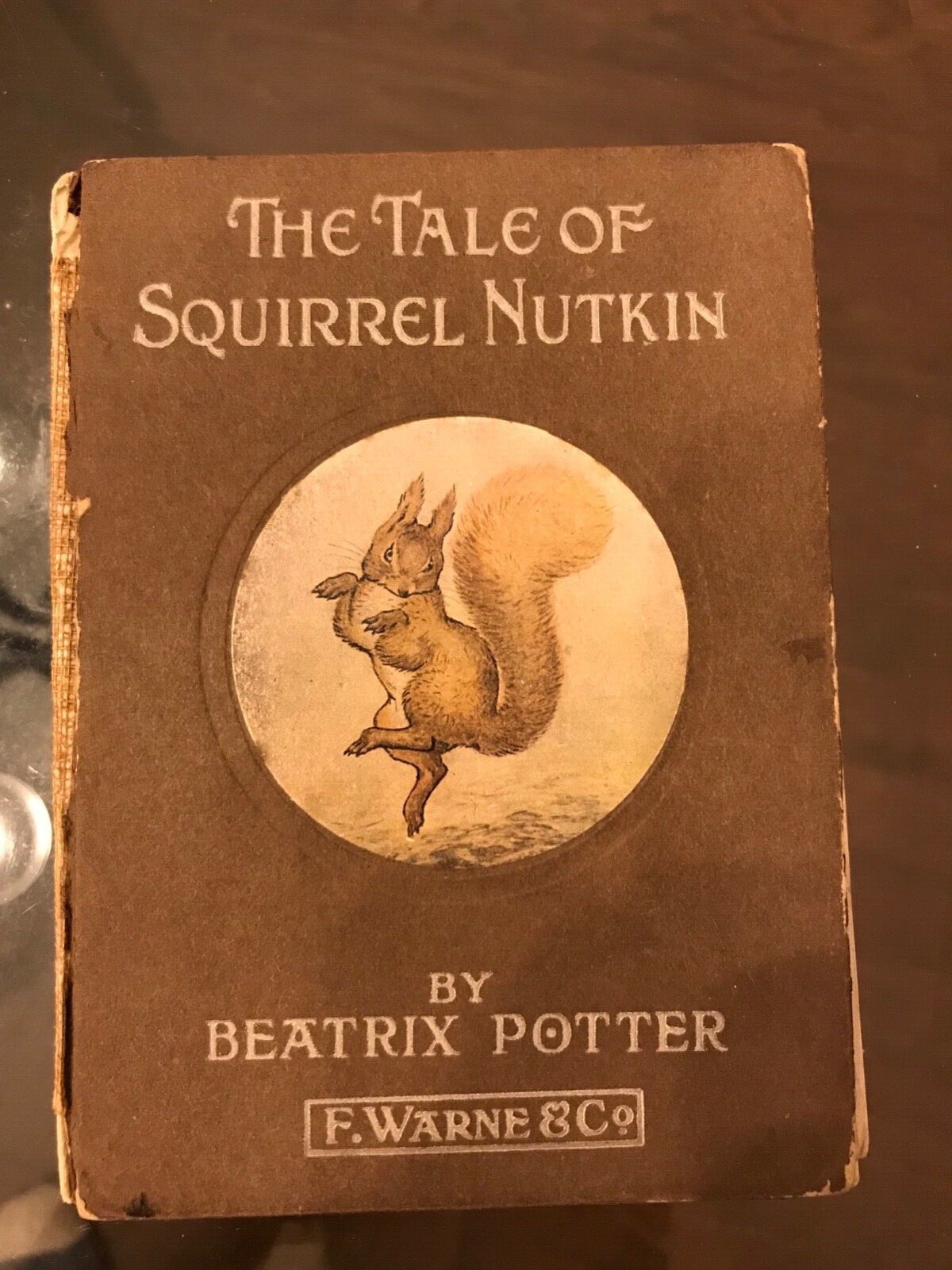 RARE EARLY EDITION, TALE OF SQUIRREL NUTKIN BEATRIX POTTER copyright 1903