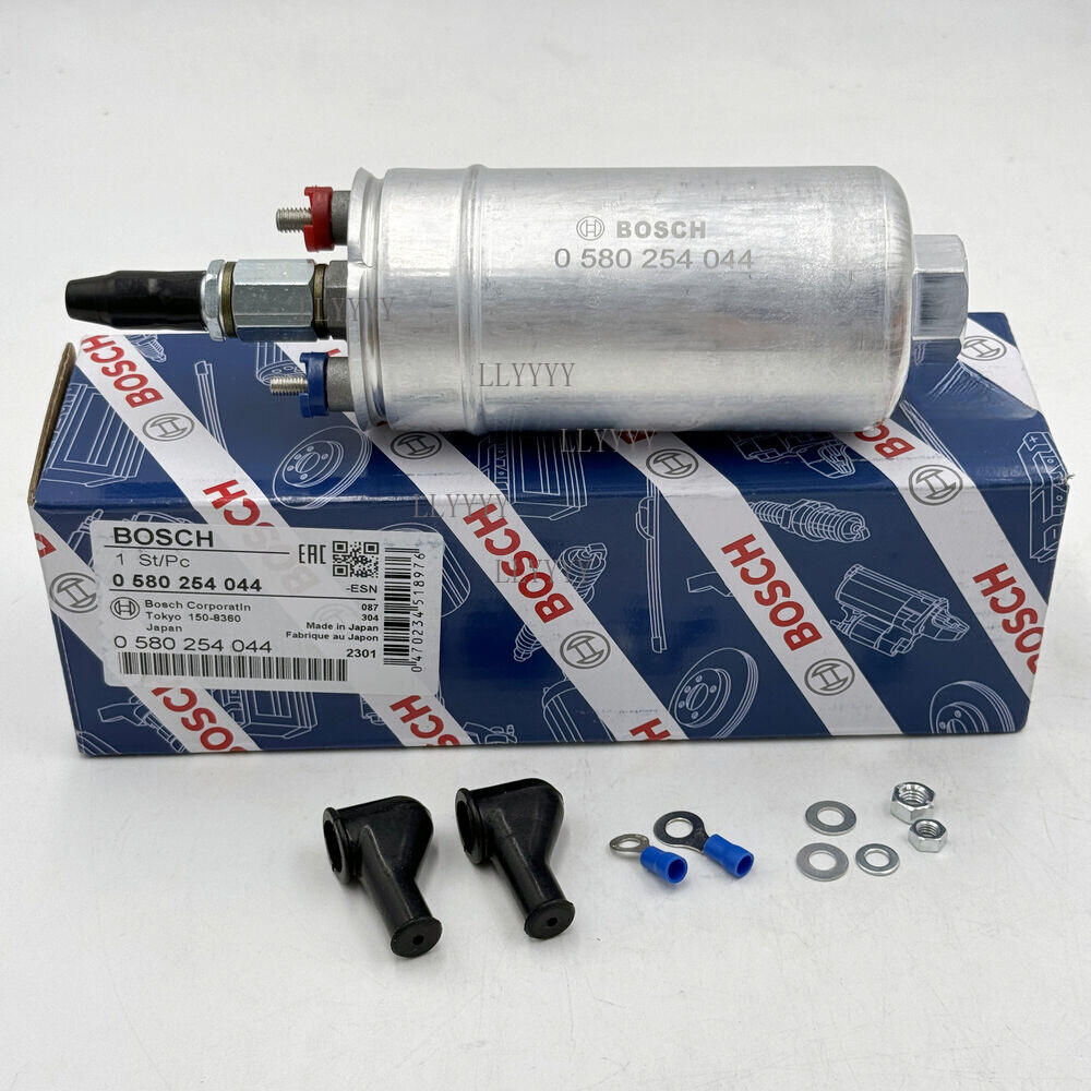 NEW 0580254044 GENUINE Bosch 044 Universal Inline External Fuel Pump 300lph E85