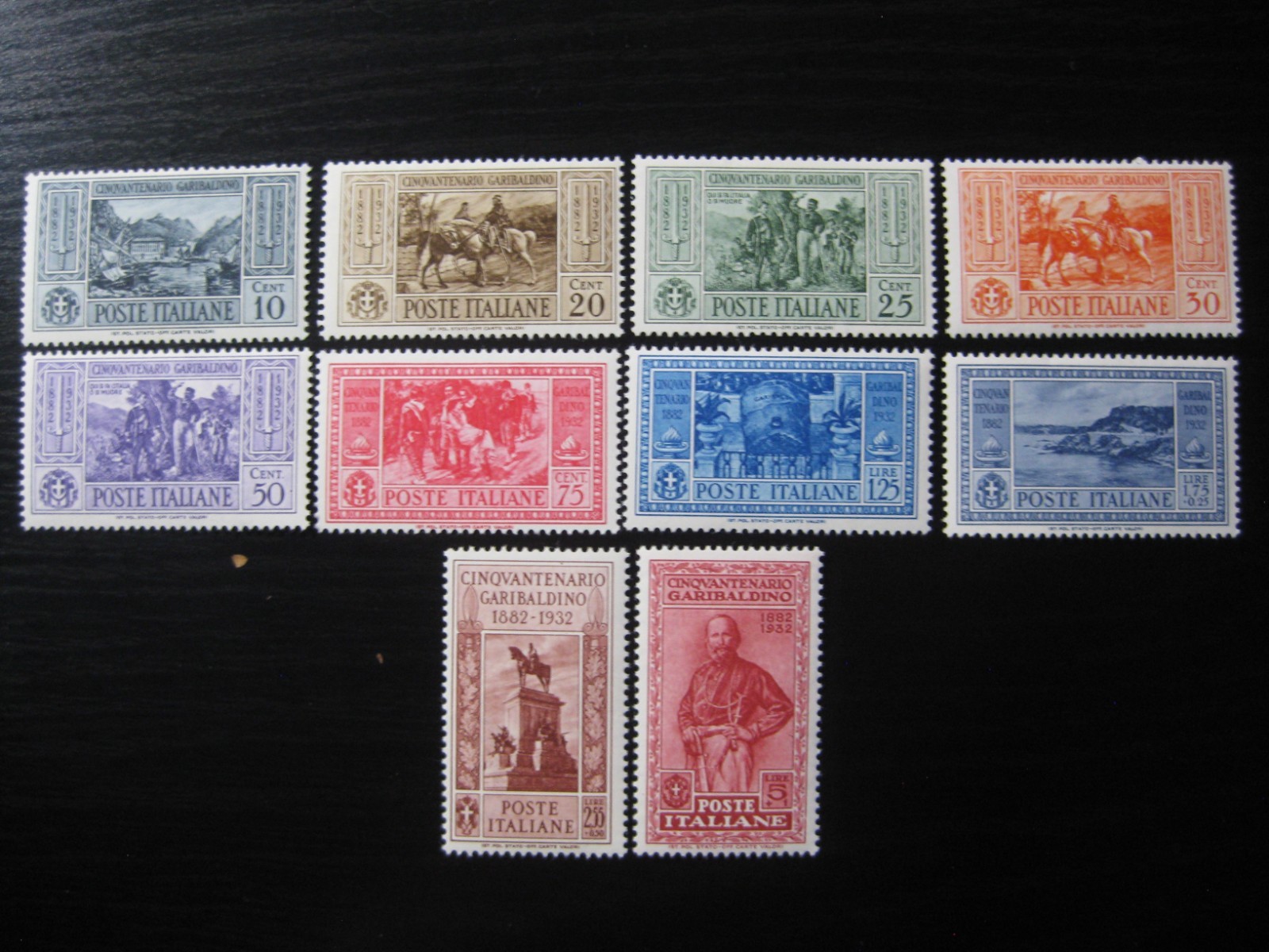 ITALY Sc. #280-289 scarce mint stamp set SCV $166.40 ITALY Sc. #280-289 scarce mint stamp set SCV $166.40