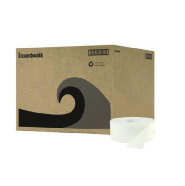 Boardwalk B6100 JRT Jumbo Roll Bathroom Tissue,  2-Ply, 3.3\