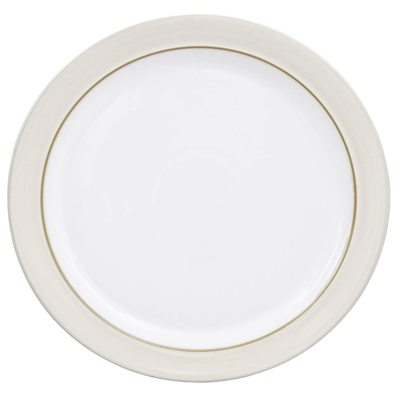 DENBY NATURAL CANVAS CREAM BEIGE STONEWARE ACCENT SALAD PLATE 9\