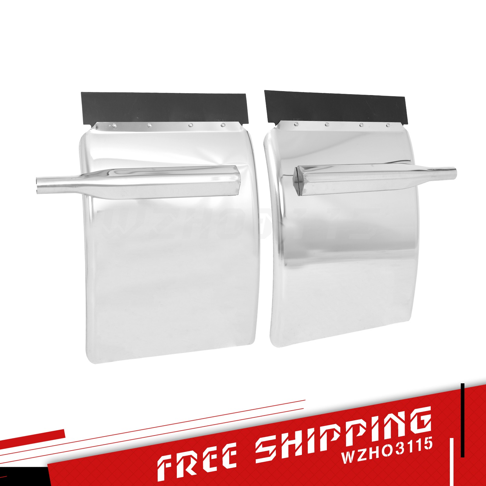Pair Stainless Steel 34