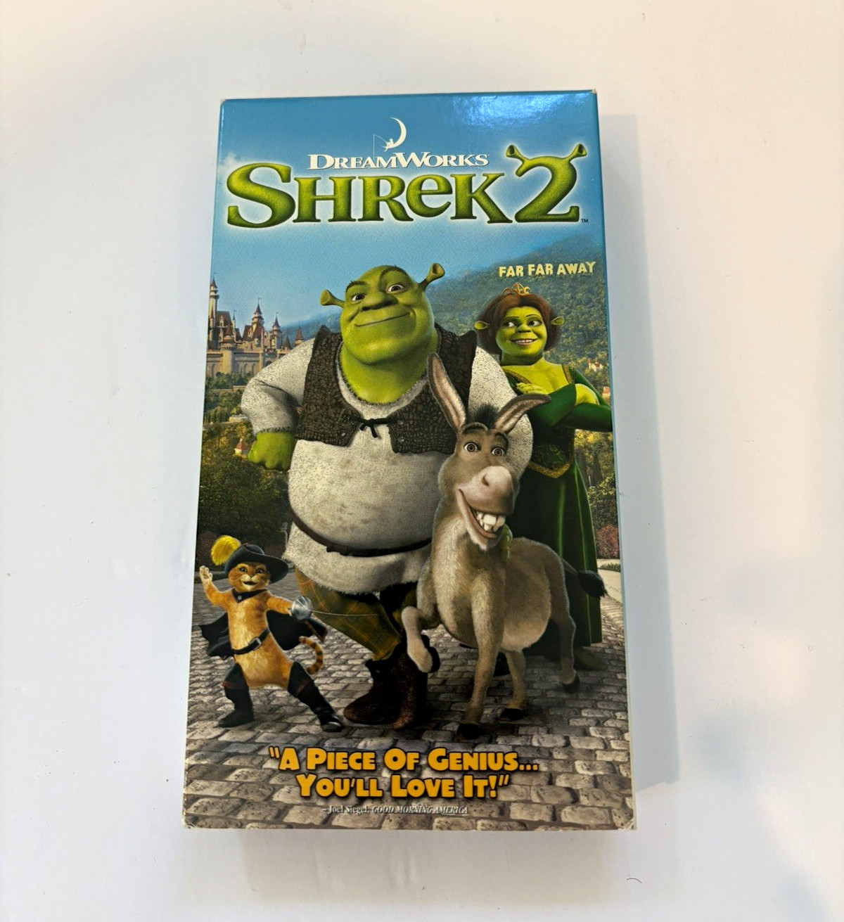 Dreamworks Shrek 2 VHS Slipsleeve Eddie Murphy, Cameron Diaz, Mike Myers 2004 Dreamworks Shrek 2 VHS Slipsleeve Eddie Murphy, Cameron Diaz, Mike Myers 2004