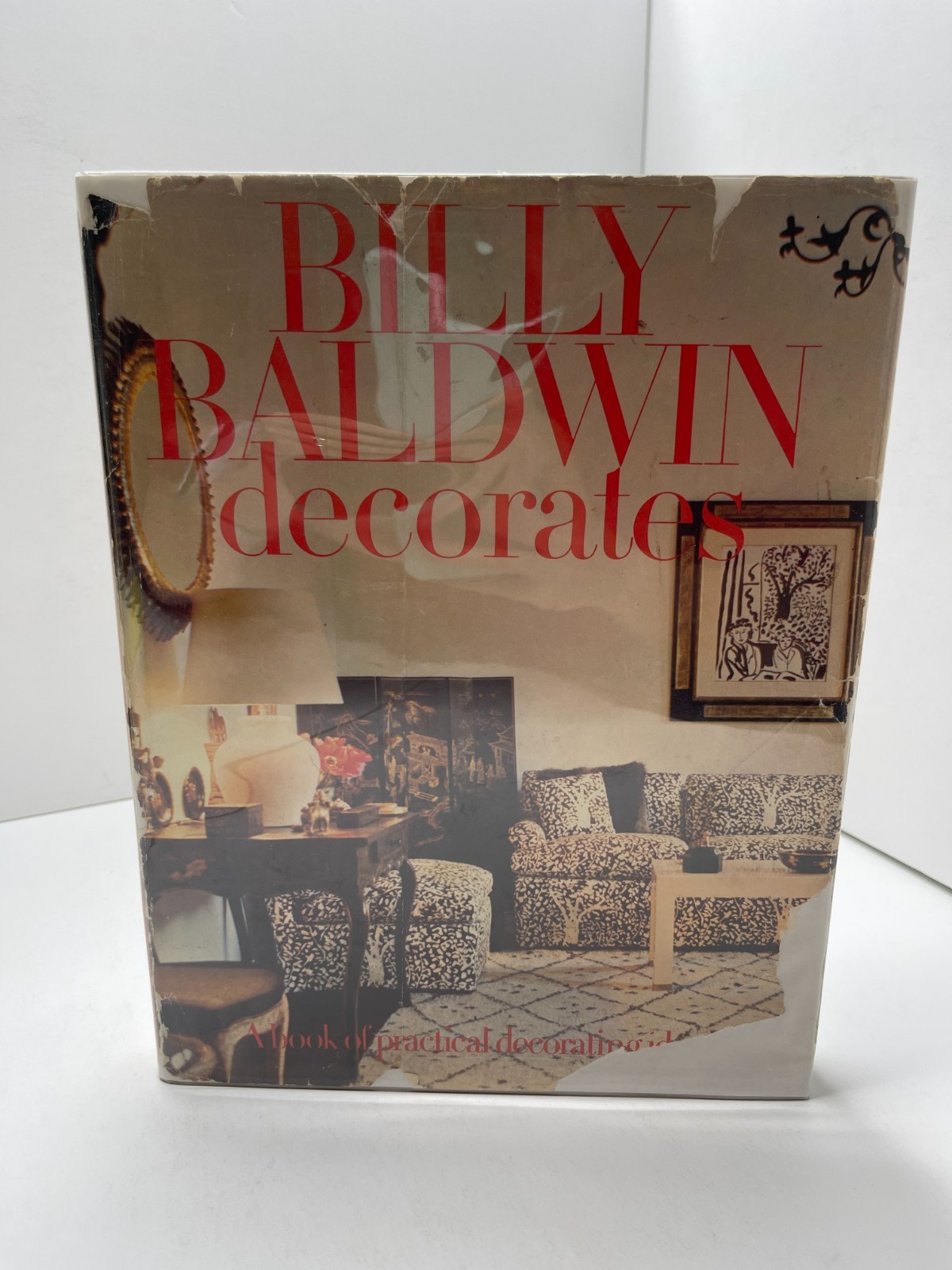 Billy Baldwin Decorates 1972 1st Ed Holt Rinehart Winston Interior Design HC