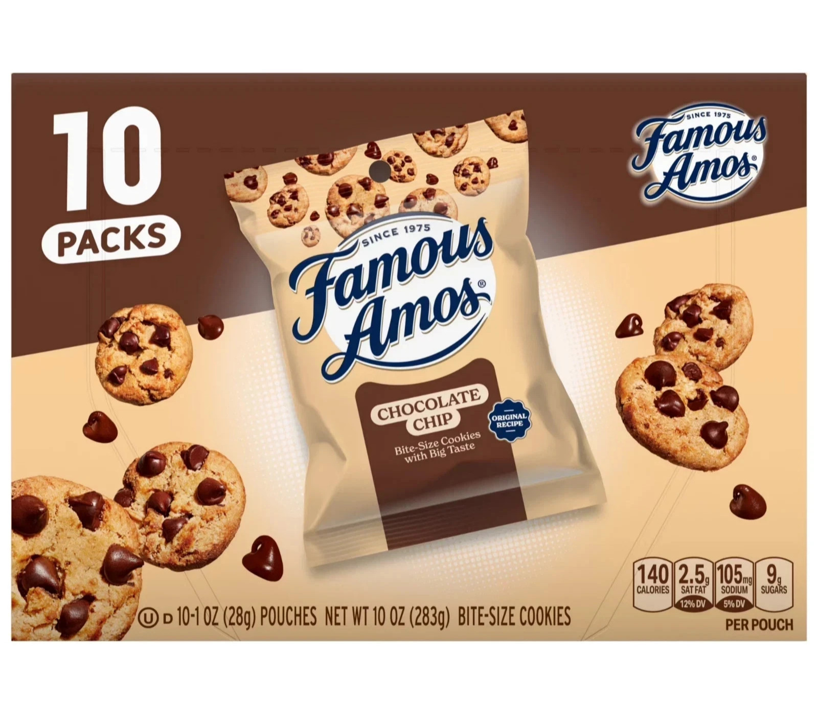 Famous Amos Classic Chocolate Chip Cookies Famous Amos Classic Chocolate Chip Cookies