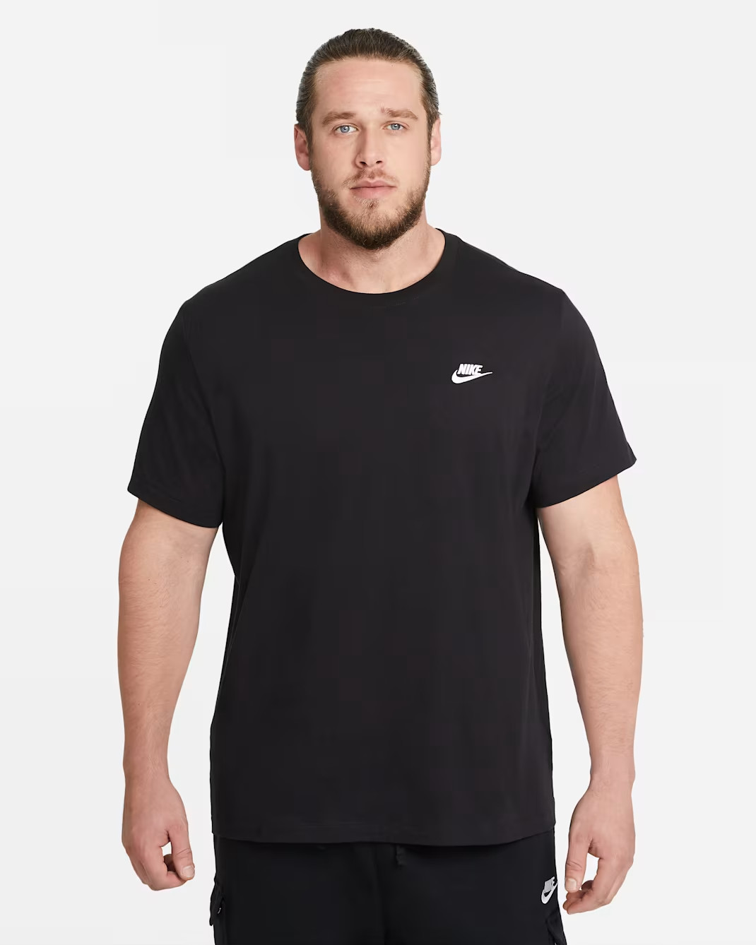 Nike Essentials Sportswear Club Tee Black Mens AR4997-013 Brand New Size X-Small