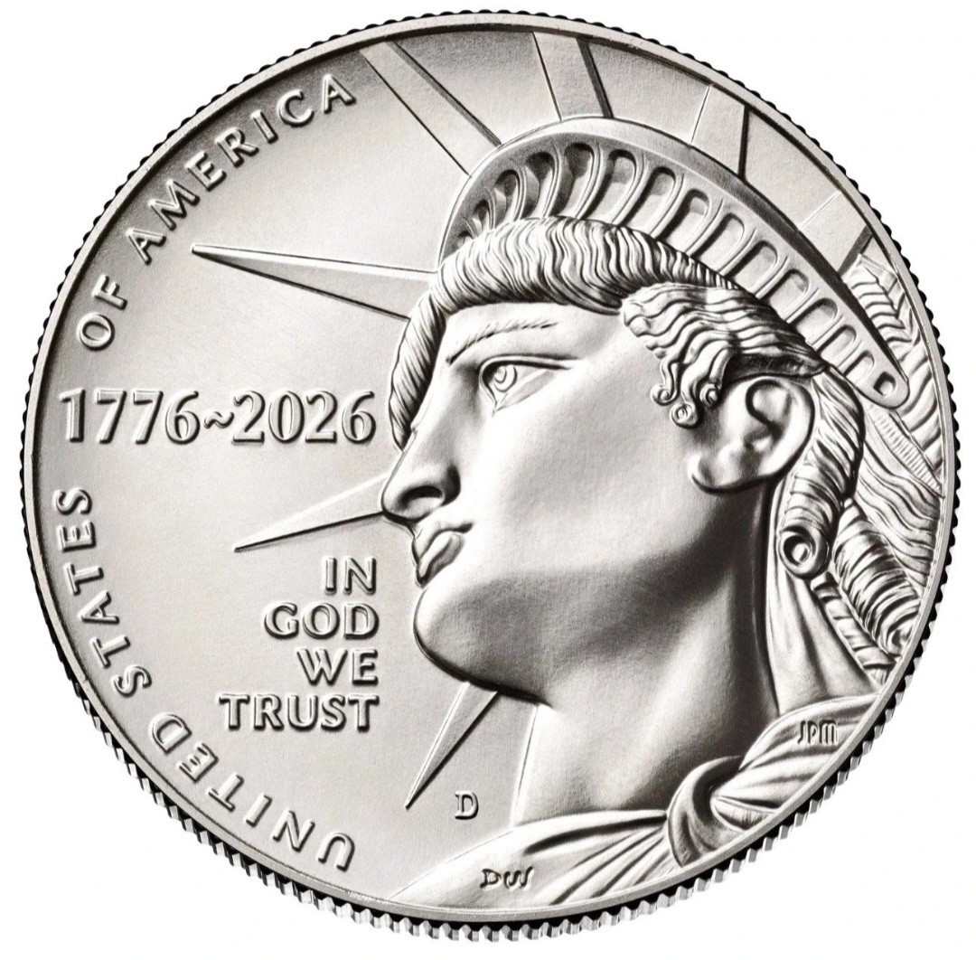 Uncirculated 1776-2026 D Liberty Half Dollar - Semiquincentennial - 1 Coin